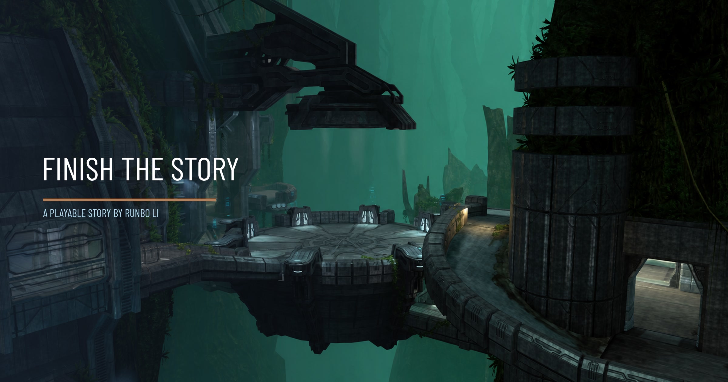 Guardian: A Playable Halo 3 Personal Website